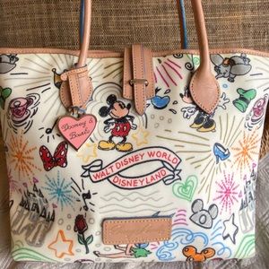 Disney Dooney & Bourke Sketch Tote